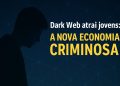 Gráfico de aumento de recrutamento juvenil na Dark Web segundo a Kaspersky