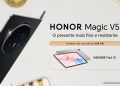 HONOR Magic V5 dobrável com oferta HONOR Pad 10 Natal