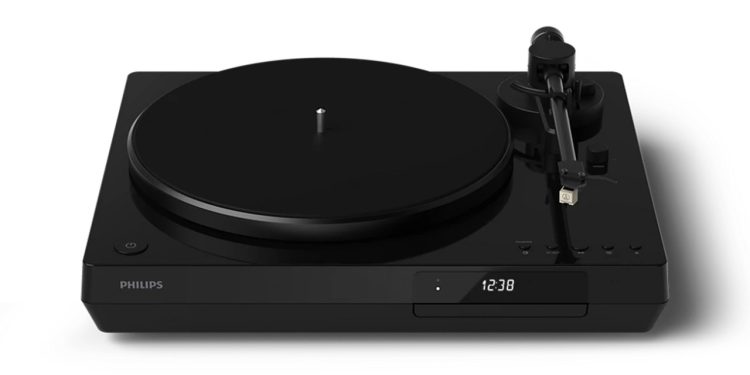 Philips Fidelio FT1 sistema híbrido com gira-discos, leitor de CD e Bluetooth