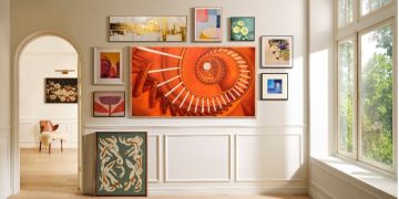 Samsung Art Store Art Basel Paris 2025 obras em The Frame Pro