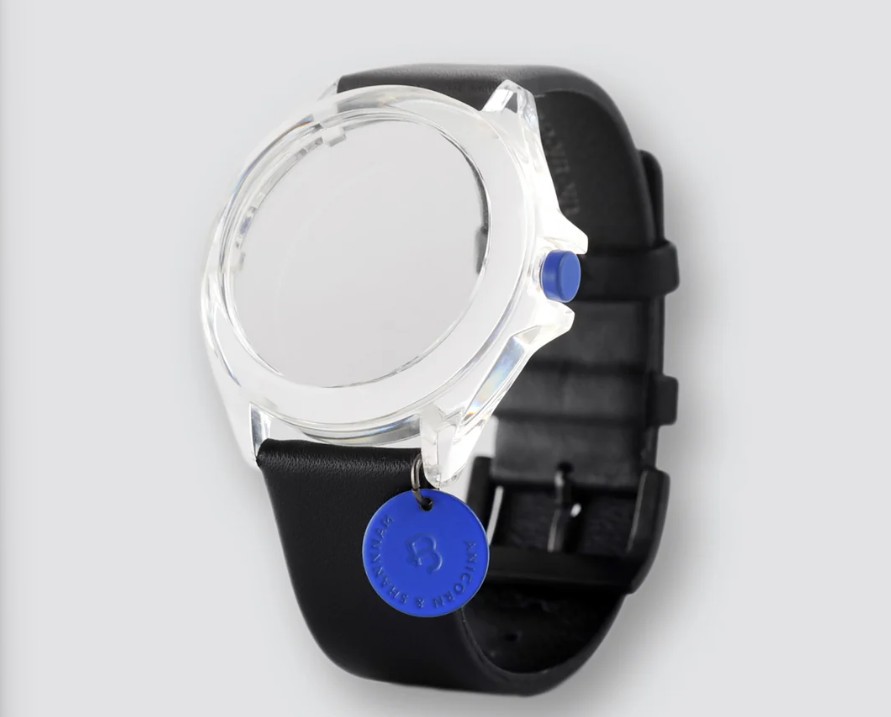 TIME LESS NESS 1810 – The wristwatch Bracelet Transparent