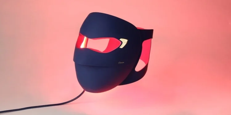 YA-MAN Blue Green Mask máscara LED facial e cervical