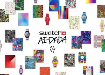 Swatch AI-DADA plataforma design relógios personalizados inteligência artificial NEW GENT