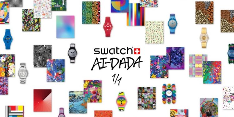 Swatch AI-DADA: crie o seu relógio único 1 Swatch AI-DADA plataforma design relógios personalizados inteligência artificial NEW GENT