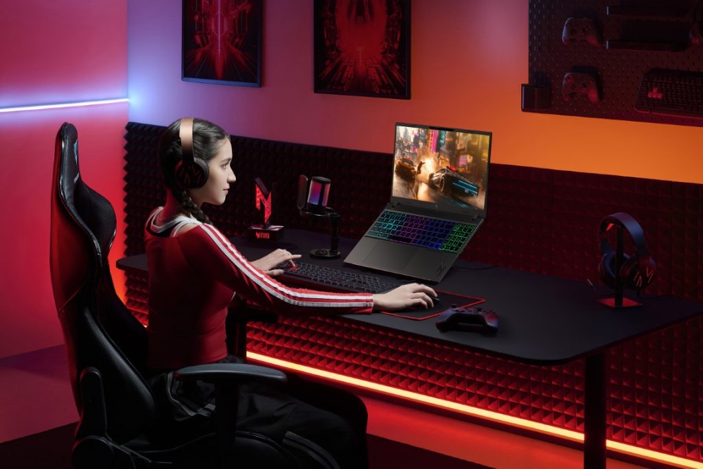 Acer no CES 2026: quando a velocidade passa a ser obsessão 2 Acer Nitro V 16 AI ANV16 A71 Lifestyle 01