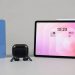 Samsung Galaxy S25 FE, Tab S11 e Buds3 FE dispostos juntos mostrando ecossistema Galaxy