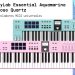 Arturia apresenta KeyLab Essential mk3 Rose Quartz & Aquamarine 2 O KeyLab Essential mk3 oferece uma vasta gama de controlos úteis e intuitivos