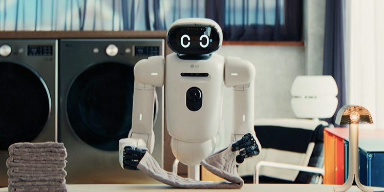 LG CLOiD robô doméstico IA Zero Labor Home CES 2026