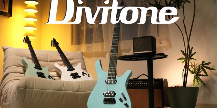 Divitone MF Studio smart guitar e JAM 10 amplificador Bluetooth