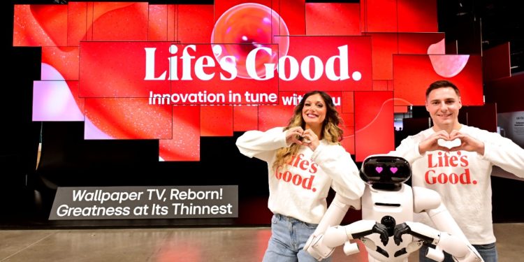 A LG na CES 2026: round up 1 LG na CES 2026 com monitores UltraGear evo, IA em acção e robótica doméstica