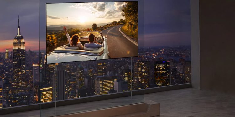 LG OLED evo W6 Wallpaper TV True Wireless CES 2026