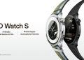 OPPO Watch S smartwatch ultrafino em aço inoxidável