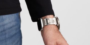 Smartlet pulseira dupla para dois relógios mecânico e smartwatch