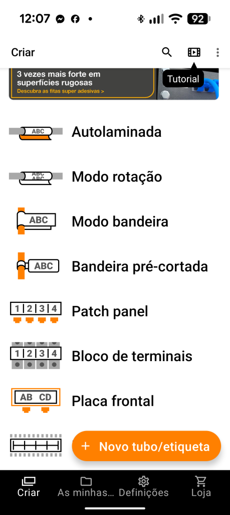 Análise Brother PT-E920BT: etiquetagem para profissionais 11 Analise Brother PT E920BT b