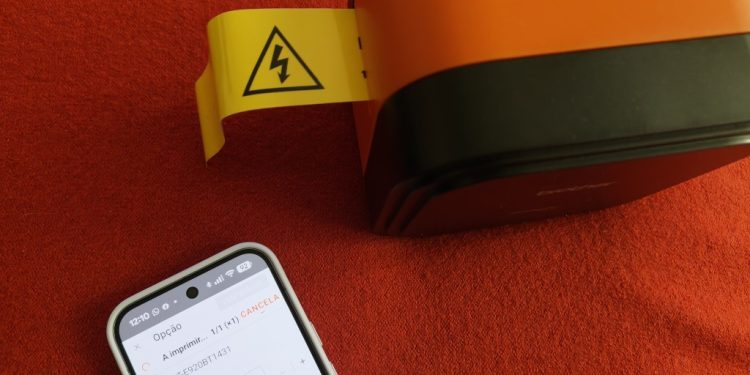 Análise Brother PT-E920BT: etiquetagem para profissionais 1 Brother PT-E920BT impressora portátil de etiquetas profissional