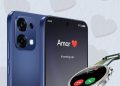 Sugestões OPPO para o Dia dos Namorados com smartphone A6 Pro 5G e relógio Watch S