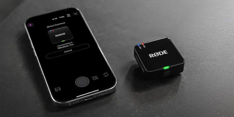 RØDE Wireless GO Gen 3 e Wireless PRO com Direct Connect Bluetooth para iPhone