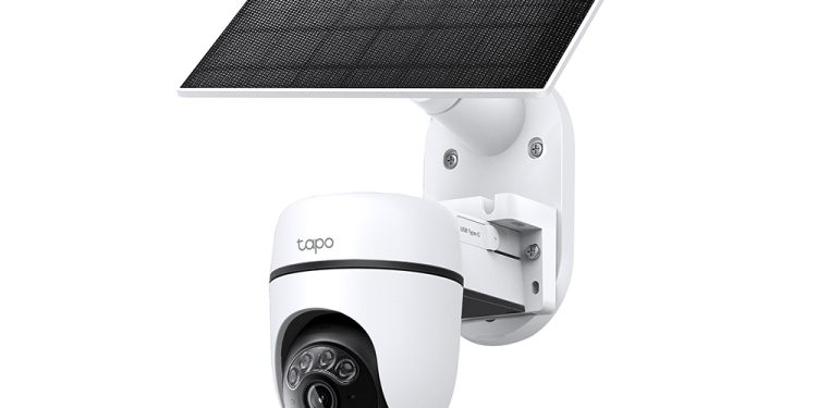 TP-Link TC90 KIT câmara exterior com painel solar e vigilância inteligente 24 horas