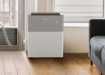 Midea PortaSplit instalado numa janela europeia