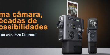 Fujifilm instax mini Evo Cinema câmara instantânea híbrida inspirada em 8mm