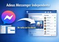 Interface do Messenger integrada no Facebook após fim do site messenger.com