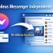 Atenção: o Messenger deixa de ser independente 6 Interface do Messenger integrada no Facebook após fim do site messenger.com
