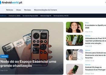 smartphone Android com várias apps e interface moderna representando ecossistema Android