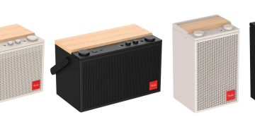 Coluna Bluetooth Fender Elie e auscultadores Fender Mix inspirados em amplificadores Fender