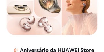 HUAWEI Store celebra sexto aniversário com um mês de ofertas exclusivas