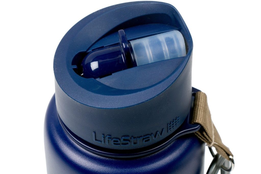 LifeStraw Go: a garrafa que pode salvar o dia 2 LifeStraw Go Insulated Bottle filtro