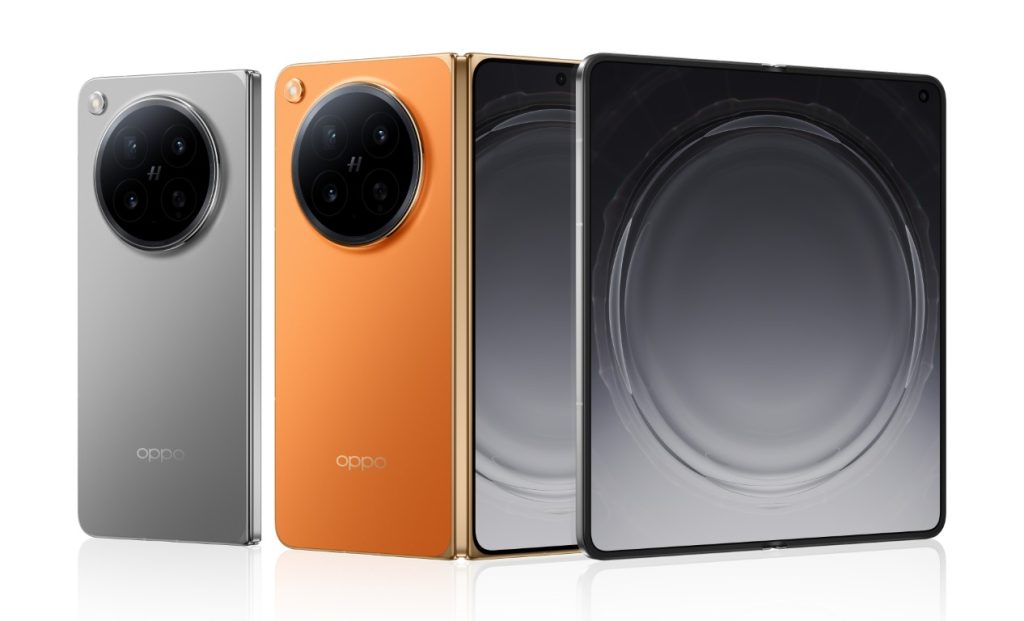 OPPO Find N6 Stellar Titanium Blossom Orange