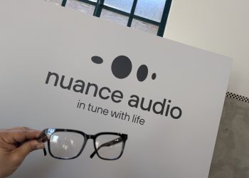 Óculos Nuance Audio da EssilorLuxottica, solução auditiva invisível com microfones direccionais integrados na armação