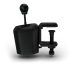 Logitech G RS H-Shifter em cockpit de simulação com alavanca manual de 7 velocidades
