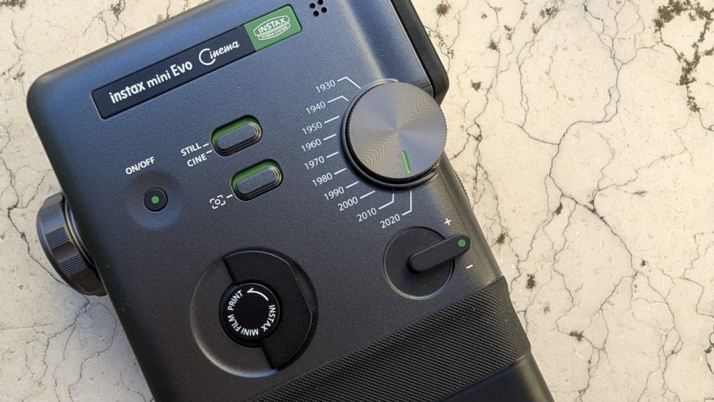 Analise Fujifilm Instax Mini Evo Cinema 7
