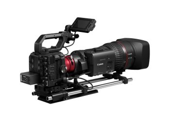 Canon CN30x40 lente cinema RC-IP300 controlador PTZ produção vídeo