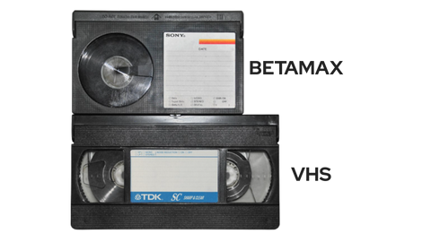 BETAMAX vs VHS 1