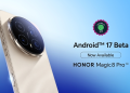 HONOR Magic8 Pro com Android 17 Beta 3 para developers