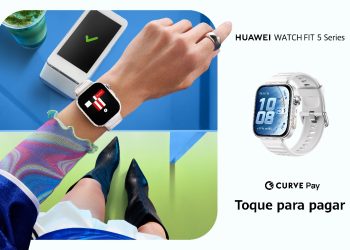 HUAWEI Watch Fit 5 smartwatch jovem urbano design moderno