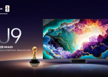 Hisense UR9S RGB MiniLED redefine a cor na televisão