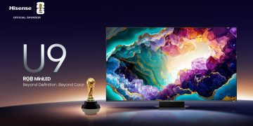 Hisense UR9S RGB MiniLED redefine a cor na televisão