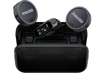 Insta360 Mic Pro é o novo microfone sem fios profissional com gravação 32-bit float e ecrã E-Ink