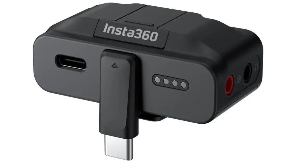 Insta360 Mic Pro quer reinventar o áudio portátil 5 Mic Pro via 35mm USB C ou lightning