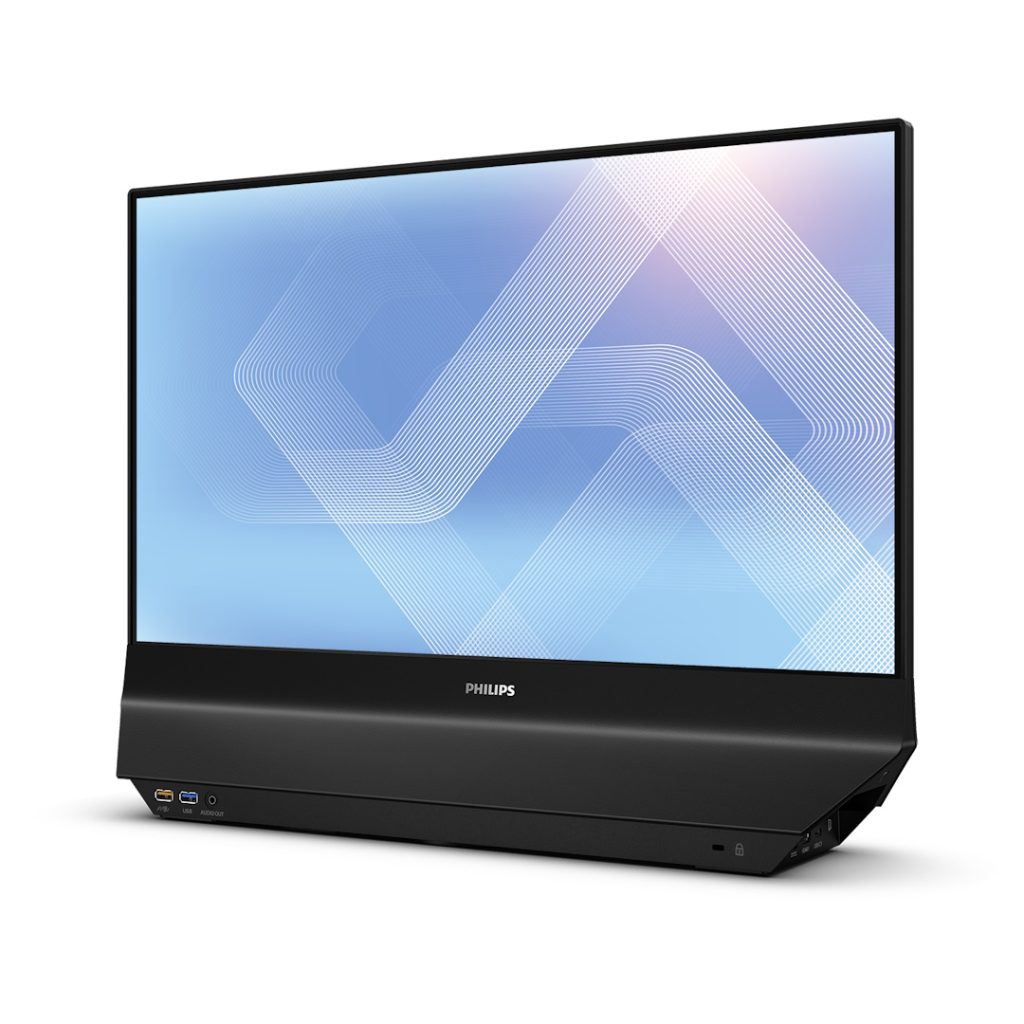 Philips 24B2D5300, o monitor de dupla face para atendimento ao balcão 2 Philips 24B2D5300 b