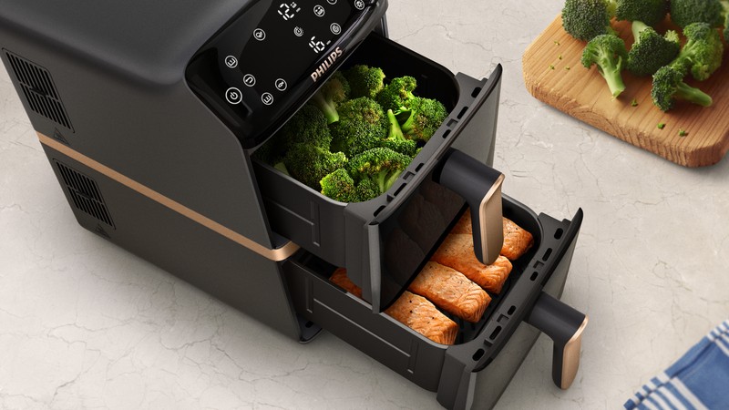 Philips Airfryer Vertical Duo 4