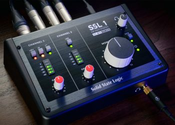 Solid State Logic SSL1 interface de áudio USB-C compacta para gravação profissional e criação musical