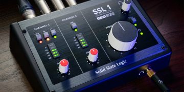 Solid State Logic SSL1 interface de áudio USB-C compacta para gravação profissional e criação musical