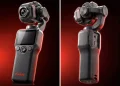 câmara gimbal compacta Canon com mecanismo de dobragem integrado