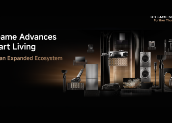 Ecossistema inteligente da Dreame com robôs aspiradores X60 Pro, Cyber X, frigorífico FizzFresh, aspirador Aqua Air e soluções para animais de estimação