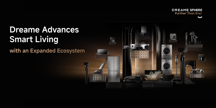 Dreame X60 Pro e Cyber X ampliam a casa inteligente 1 Ecossistema inteligente da Dreame com robôs aspiradores X60 Pro, Cyber X, frigorífico FizzFresh, aspirador Aqua Air e soluções para animais de estimação