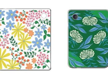 Capas edição limitada Kobo com padrões botânicos em eReaders Clara Colour e Libra Colour